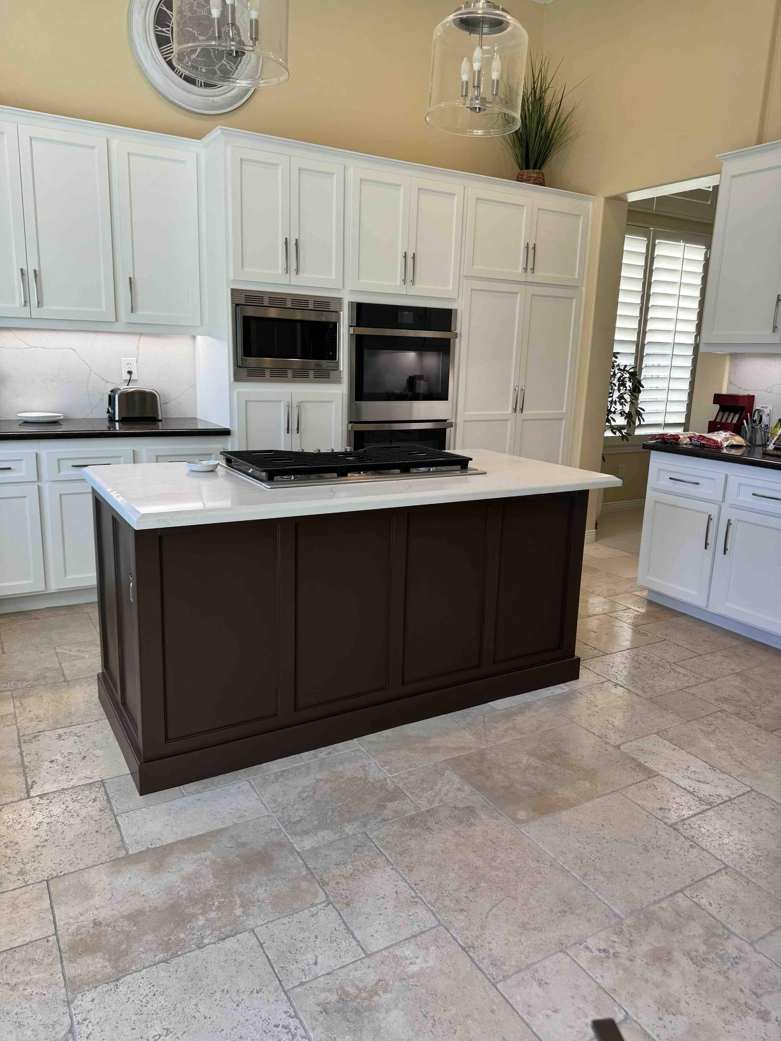 Kitchen island design